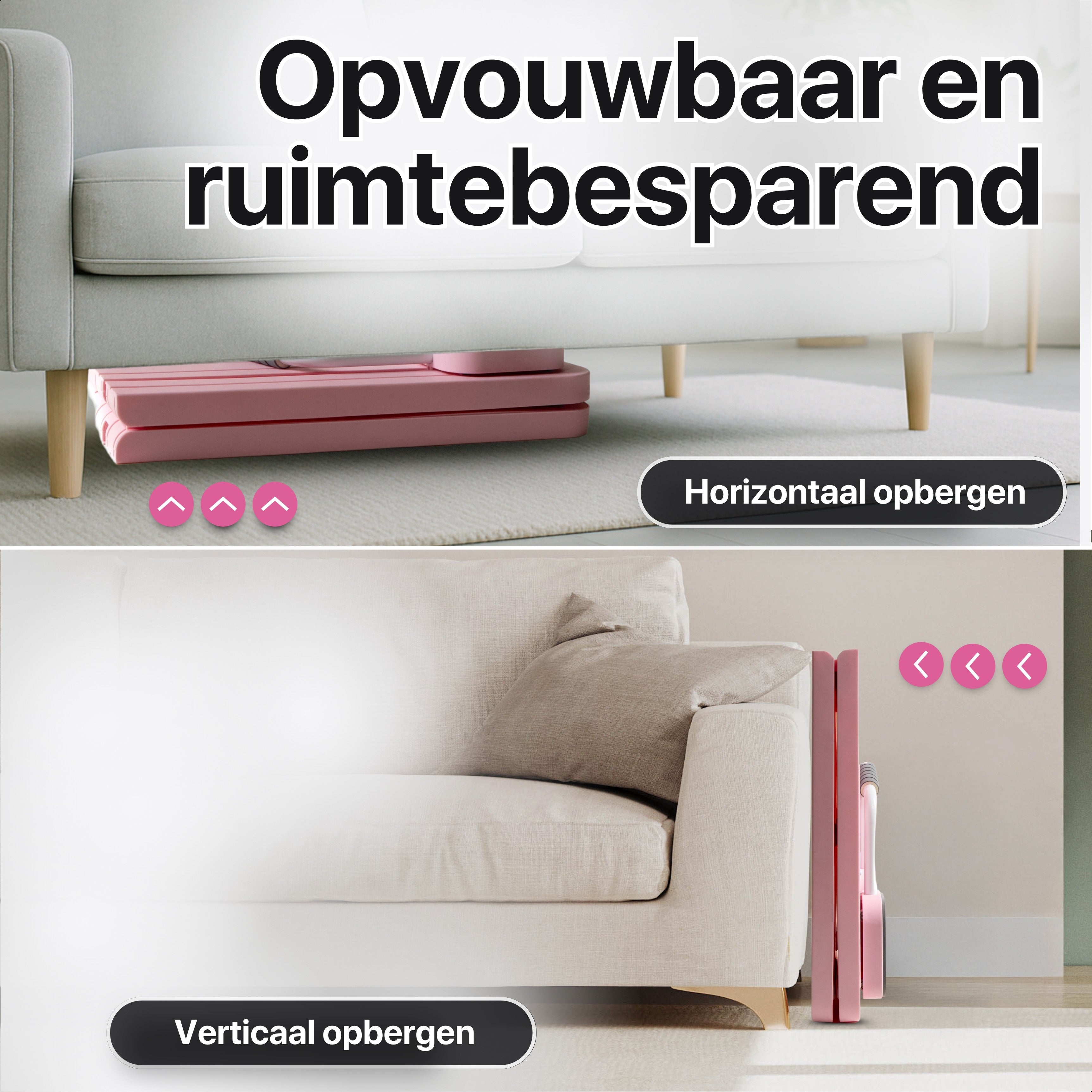 Plexis Pilates Board - Roze