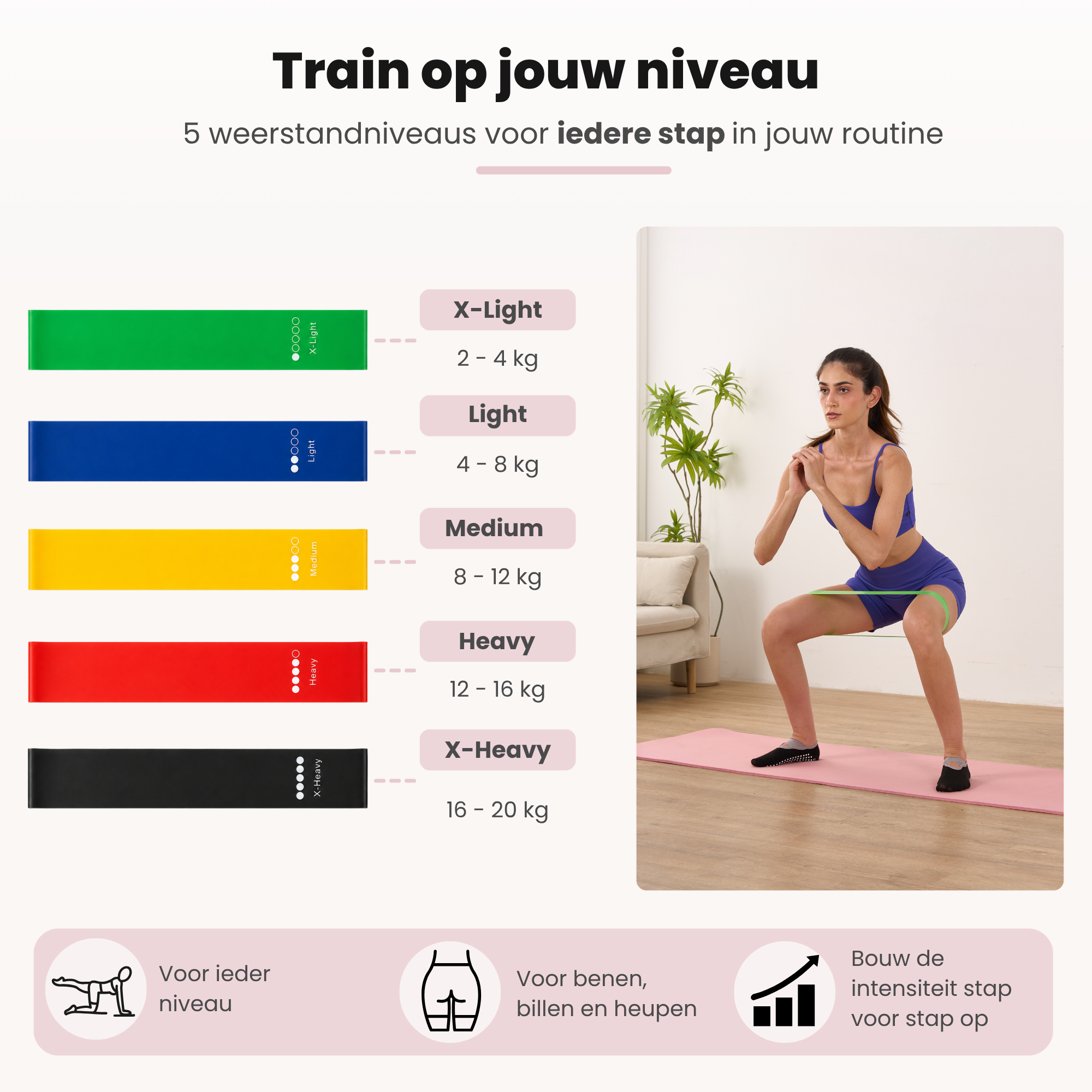 Plexis Pilates set 14-delig - Zwart