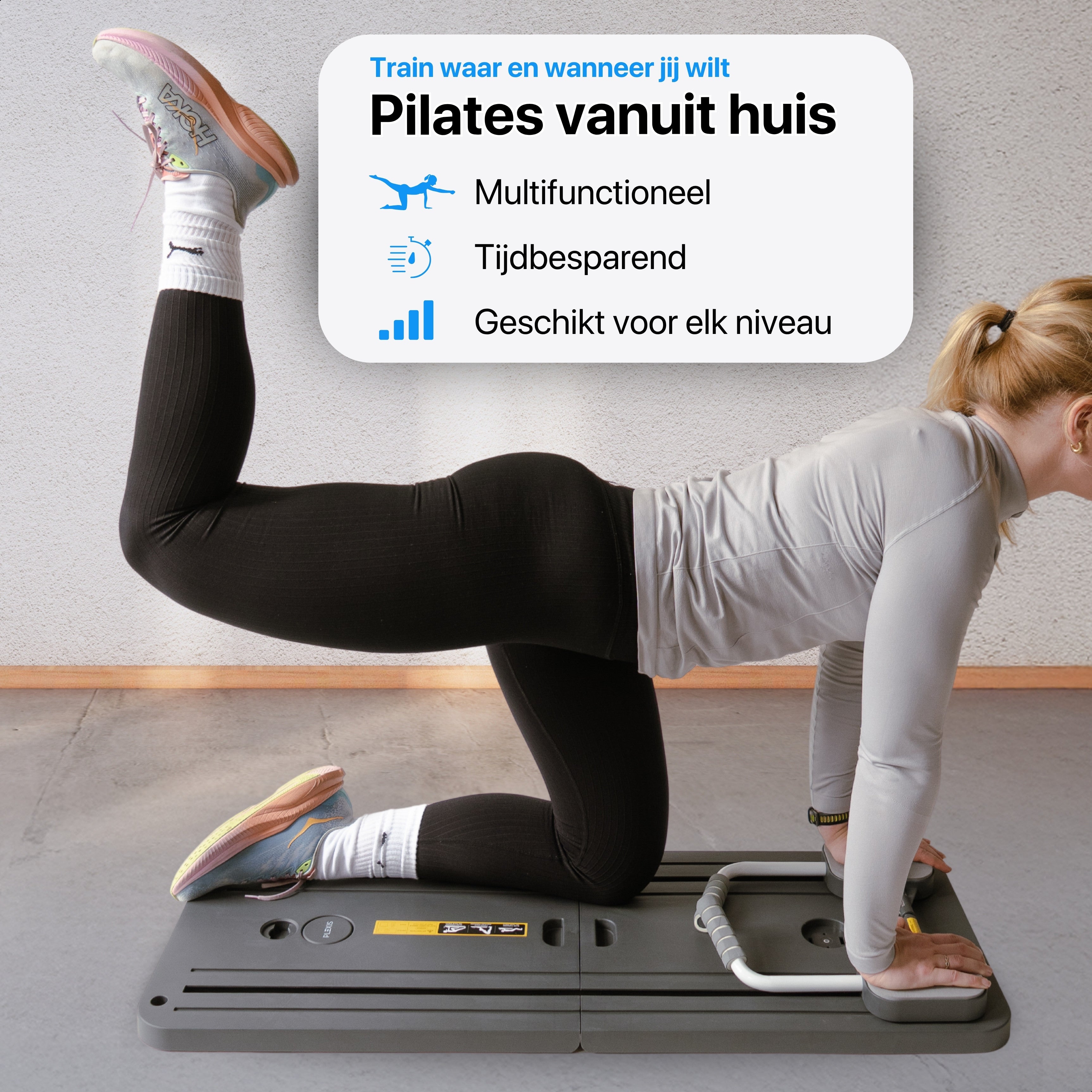 Plexis Pilates Board - Zwart