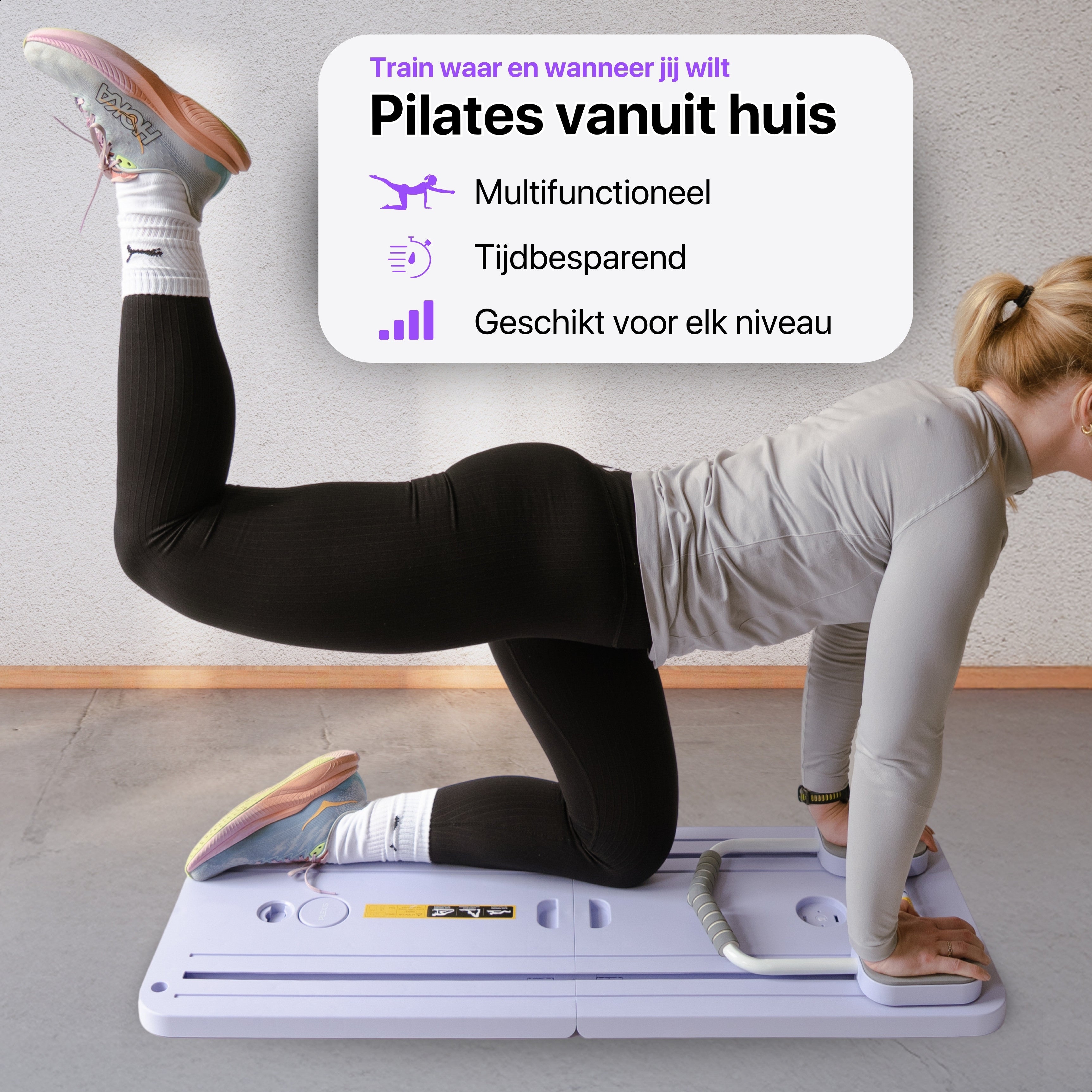 Plexis Pilates Board - Paars