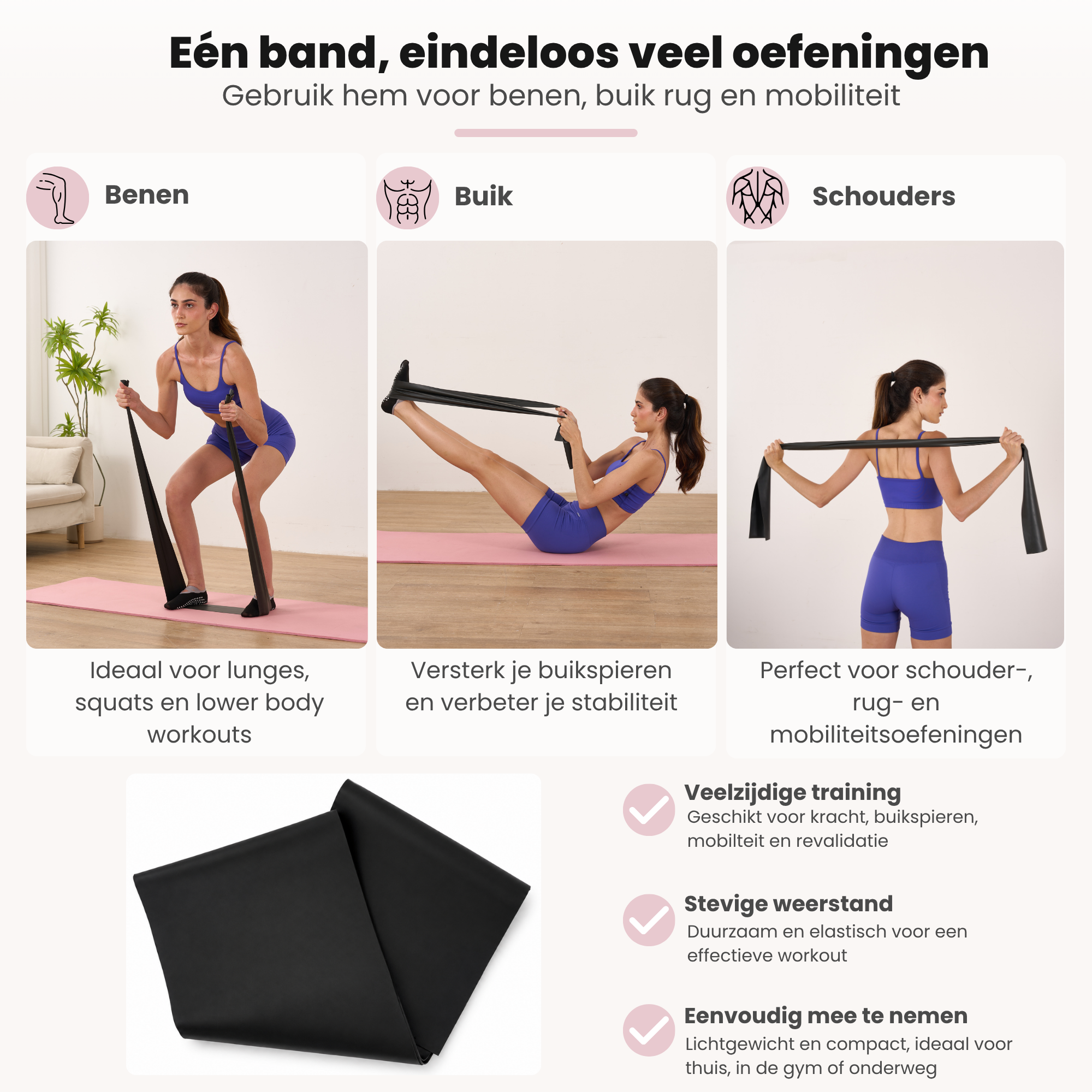 Plexis Pilates set 14-delig - Zwart